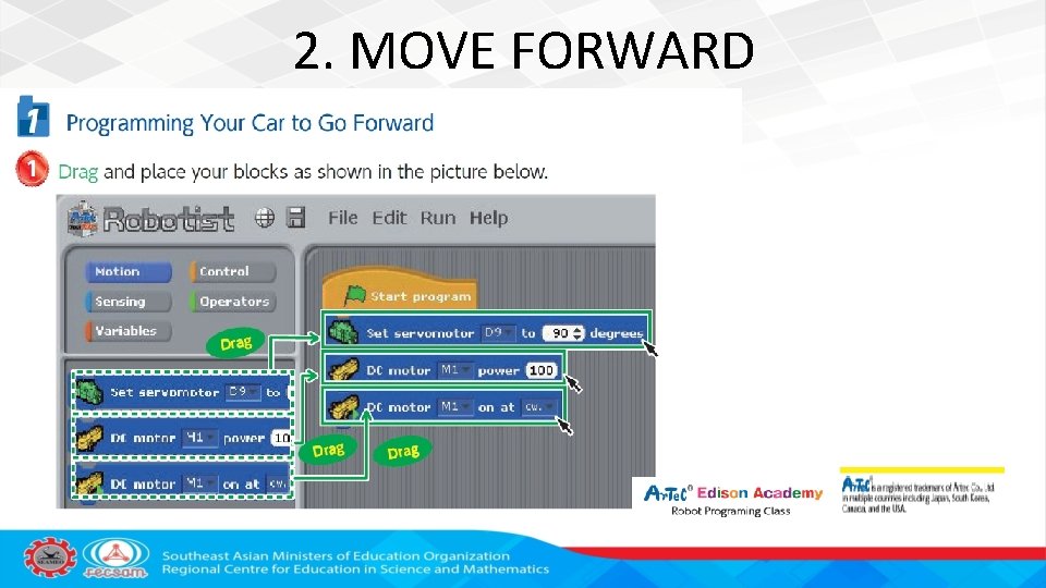 2. MOVE FORWARD 