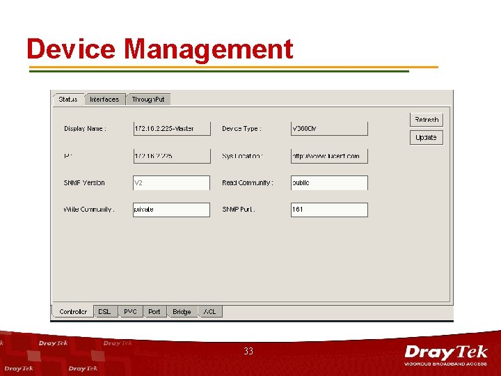 Device Management 33 
