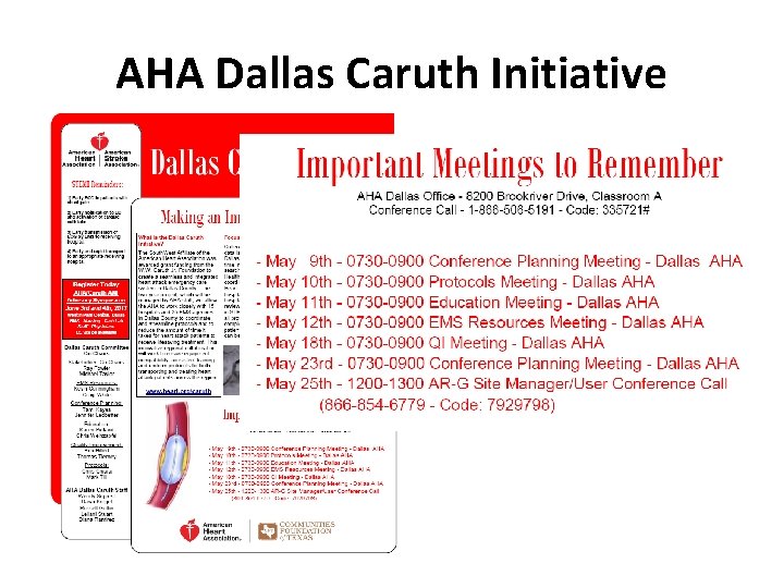 AHA Dallas Caruth Initiative 