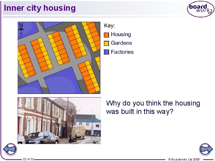 Inner city housing Why do you think the housing was built in this way?