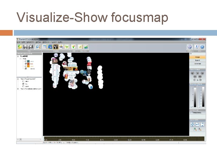 Visualize-Show focusmap 