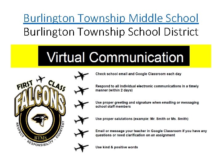 Burlington Township Middle School Burlington Township School District 