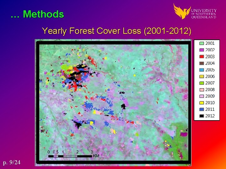 … Methods Yearly Forest Cover Loss (2001 -2012) p. 9/24 