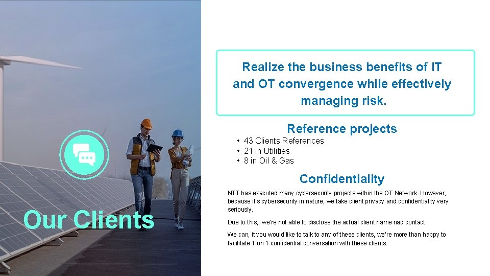 Realize the business benefits of IT and OT convergence while effectively managing risk. Reference