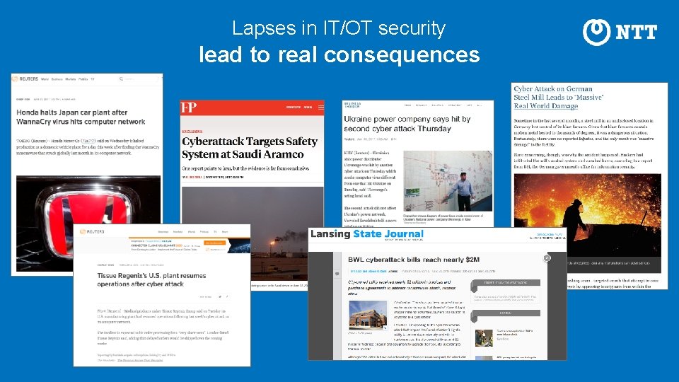 Lapses in IT/OT security lead to real consequences 