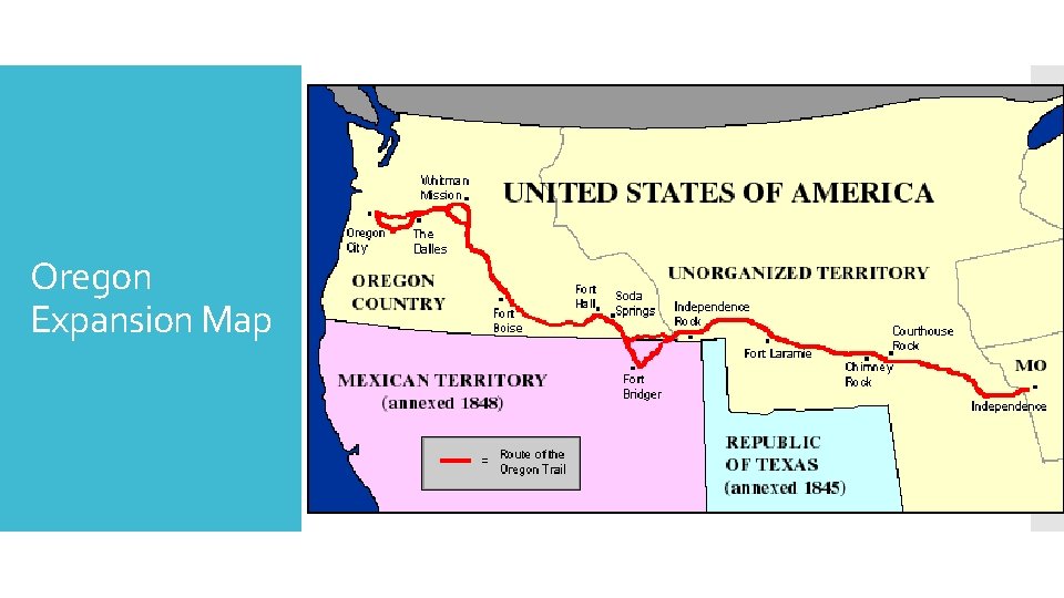 Oregon Expansion Map 