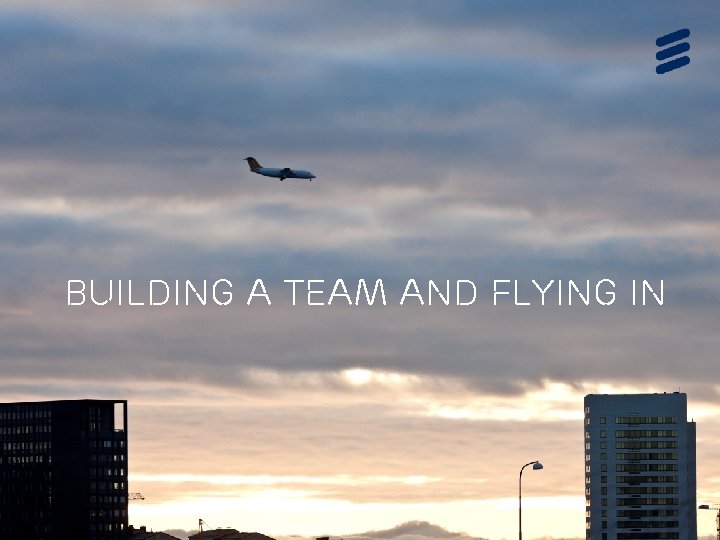 Building a team and flying in Back to the roots - Incident case study