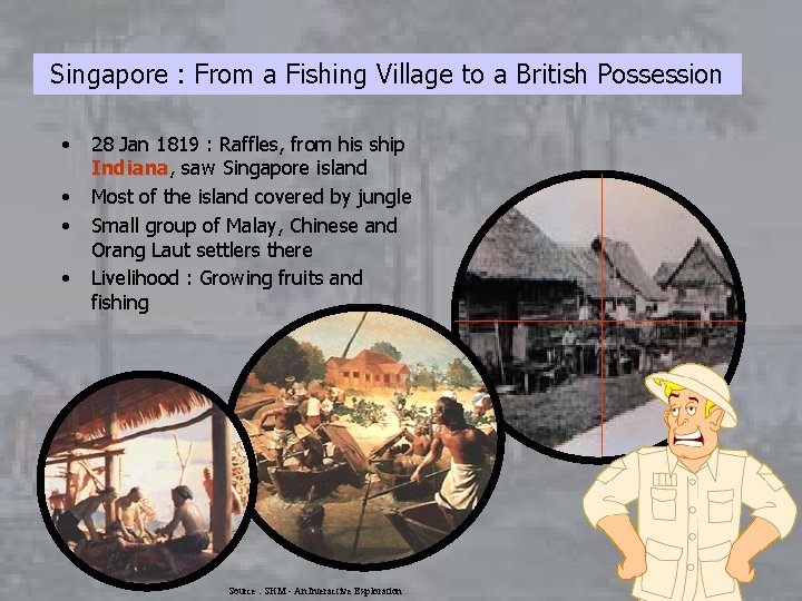 Singapore : From a Fishing Village to a British Possession • • 28 Jan