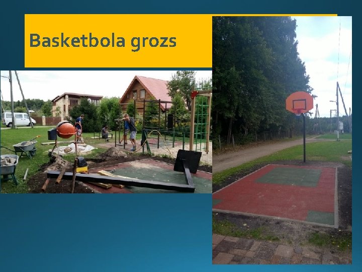 Basketbola grozs 