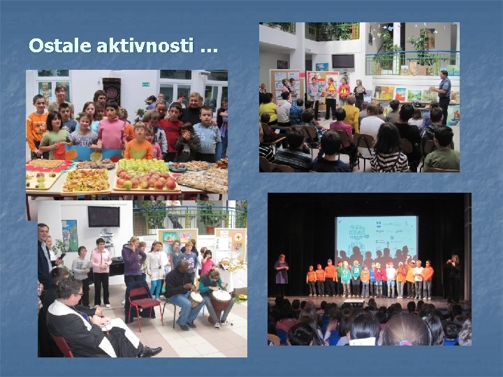 Ostale aktivnosti … 
