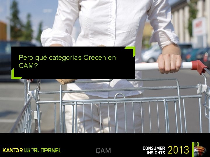 Pero qué categorías Crecen en CAM? 10 