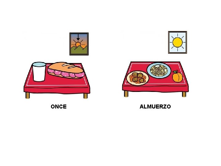 ONCE ALMUERZO 