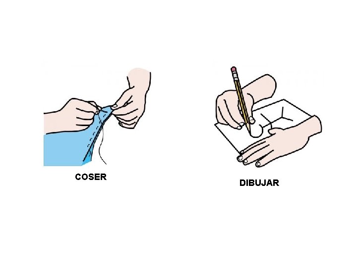 COSER DIBUJAR 