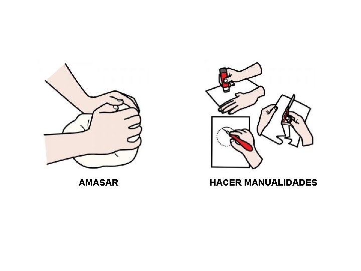 AMASAR HACER MANUALIDADES 