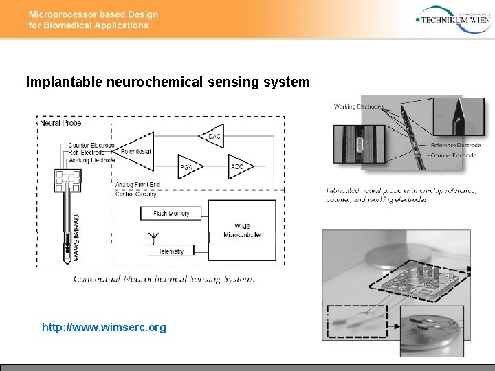 Implantable neurochemical sensing system http: //www. wimserc. org 