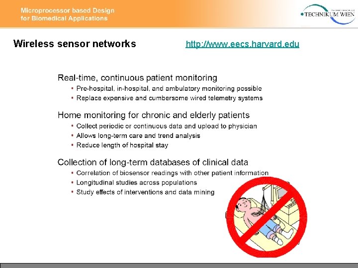 Wireless sensor networks http: //www. eecs. harvard. edu 