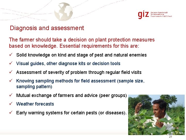 Modules on Sustainable Agriculture 10 MOSA Sustainable Plant