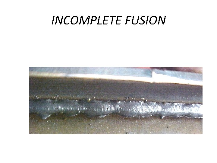 INCOMPLETE FUSION 