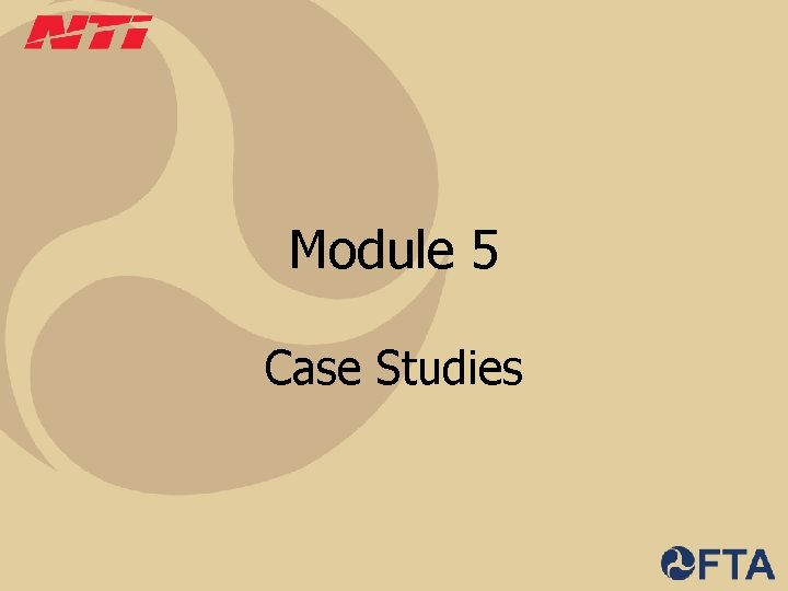 Module 5 Case Studies 