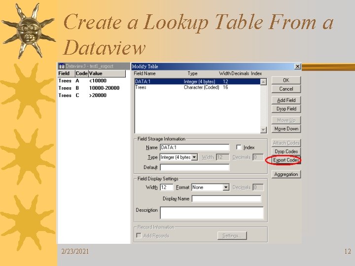 Create a Lookup Table From a Dataview 2/23/2021 12 