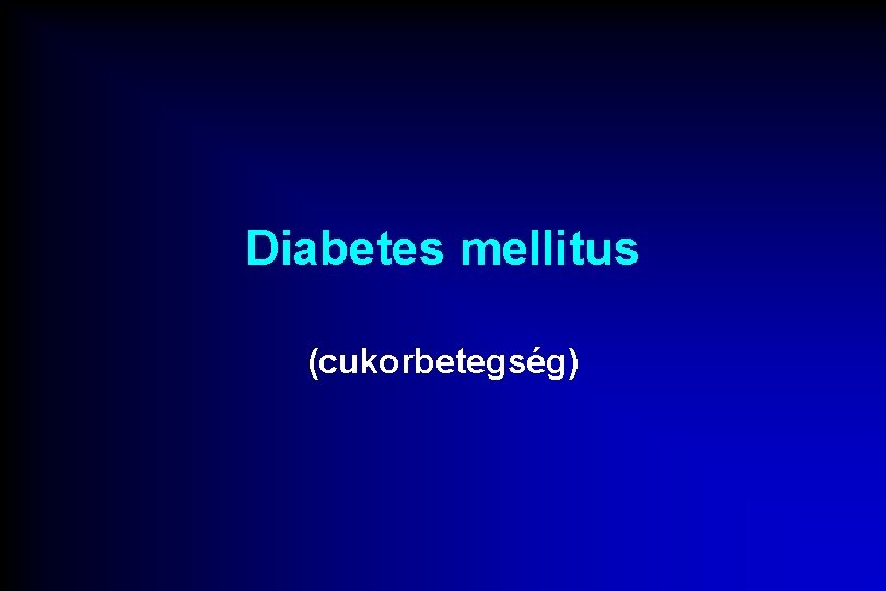 Prediabetes - mikor kell gyógyszer?