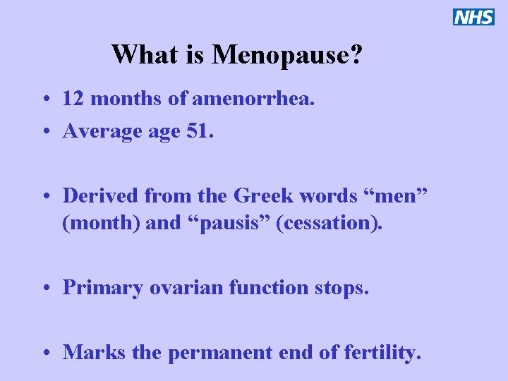 Menopause Management Shahnaz Akbar Consultant Obstetrician