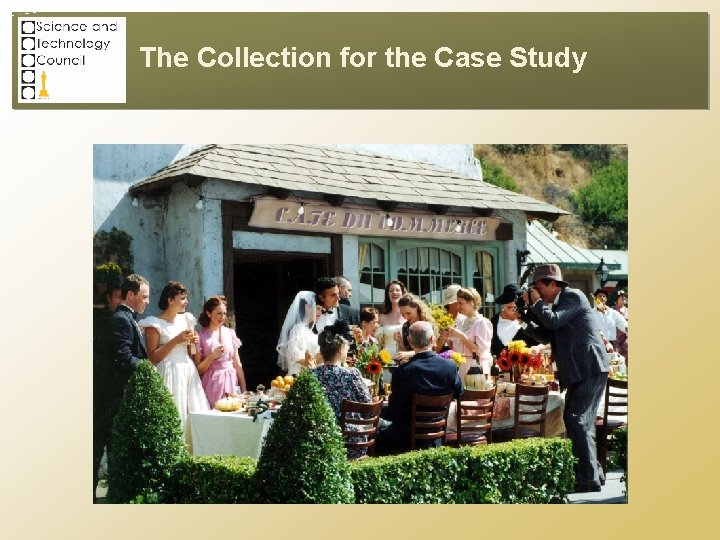 The Collection for the Case Study 