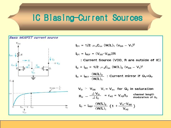 IC Biasing-Current Sources 