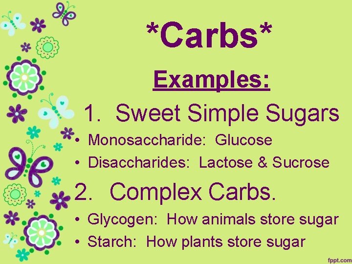 2 2 Biomolecules Foldable Carbs Function QUICK Energy