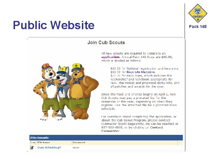 Public Website Pack 148 