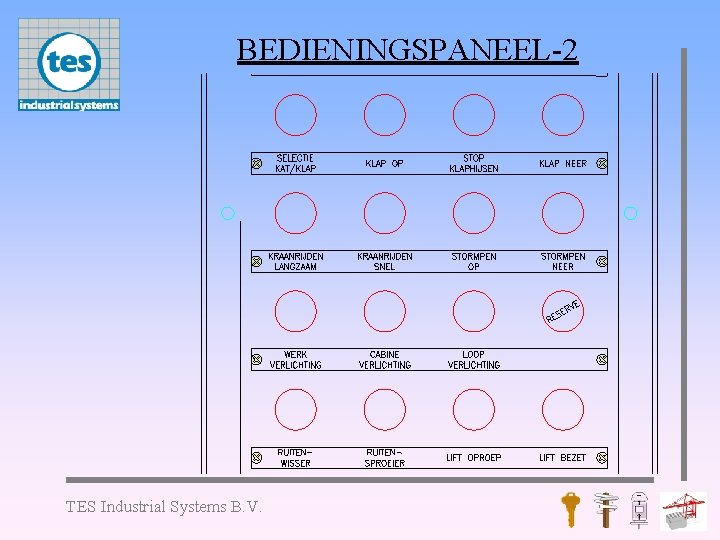 BEDIENINGSPANEEL-2 TES Industrial Systems B. V. 