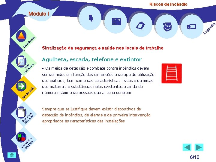  uç od tr In Sinalização de segurança e saúde nos locais de trabalho