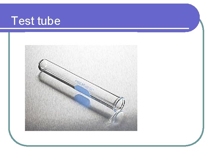 Test tube 