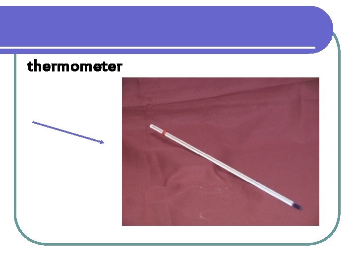 thermometer 