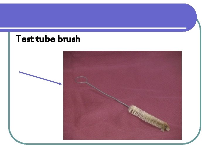 Test tube brush 