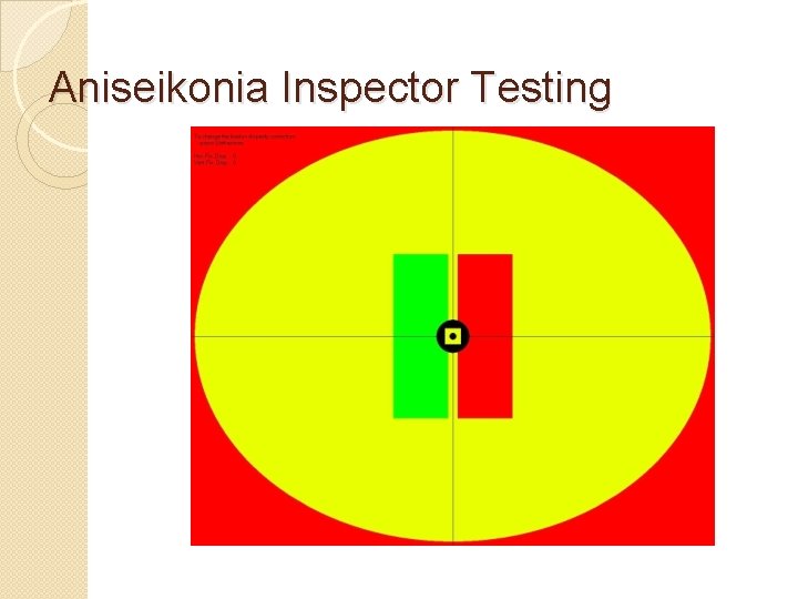 Aniseikonia Inspector Testing 