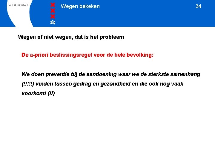 23 February 2021 Wegen bekeken 34 Wegen of niet wegen, dat is het probleem