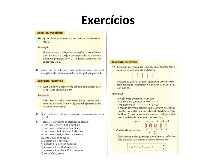 Exercícios 