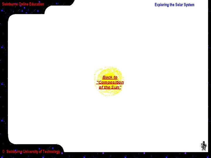 Back to “Composition of the Sun” 