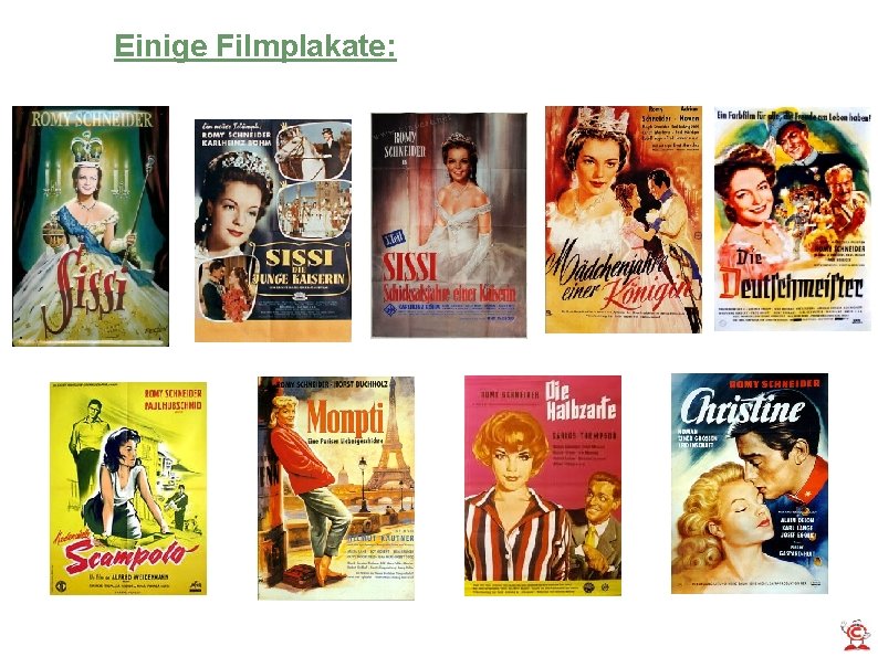 Einige Filmplakate: 