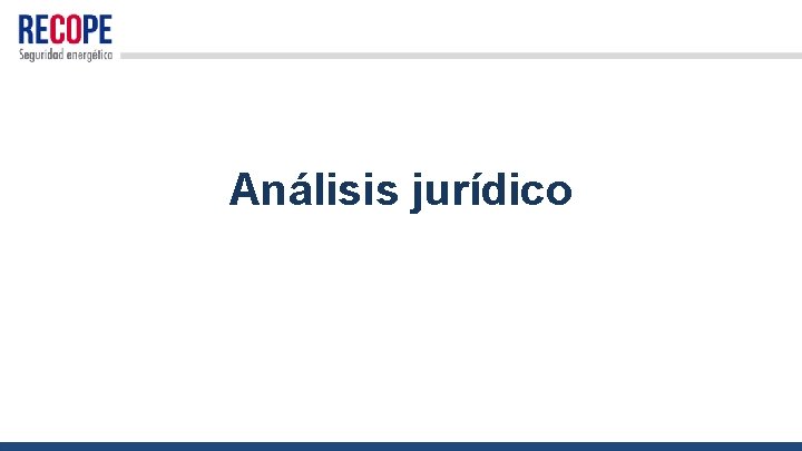 Análisis jurídico 