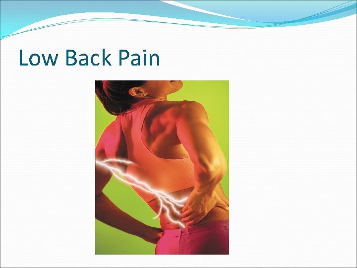 Low Back Pain 