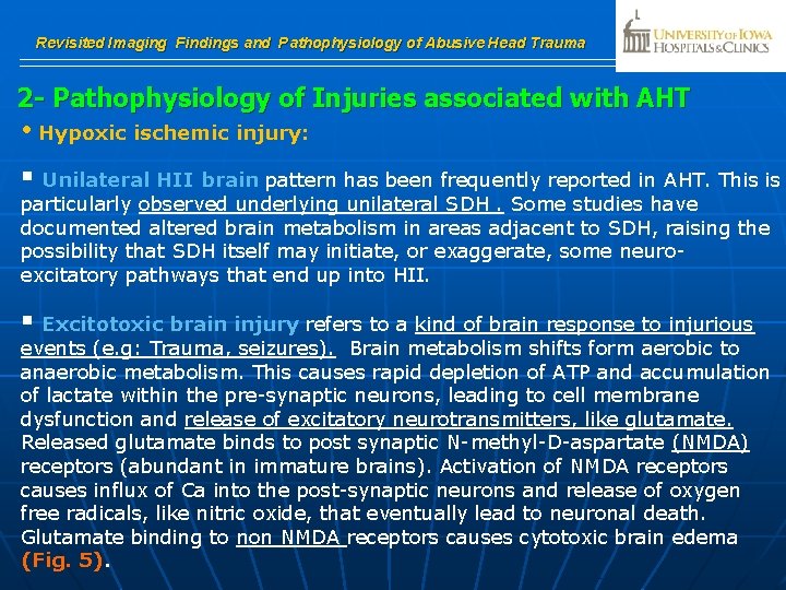 Revisited Imaging Findings and Pathophysiology of Abusive Head Trauma 2 - Pathophysiology of Injuries