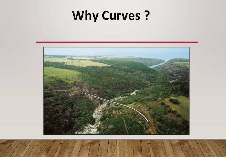 Why Curves ? 