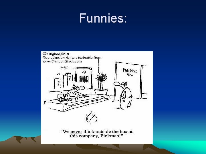Funnies: 