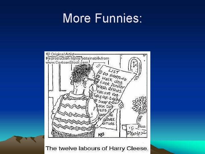 More Funnies: 