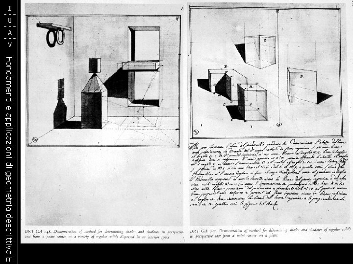 Fondamenti e applicazioni di geometria descrittiva E 