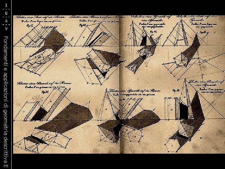 Fondamenti e applicazioni di geometria descrittiva E 