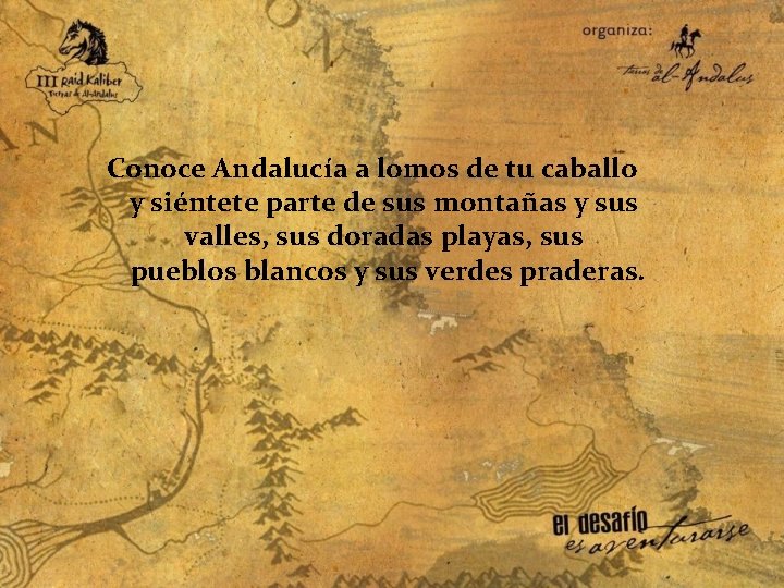 Conoce Andalucía a lomos de tu caballo y siéntete parte de sus montañas y