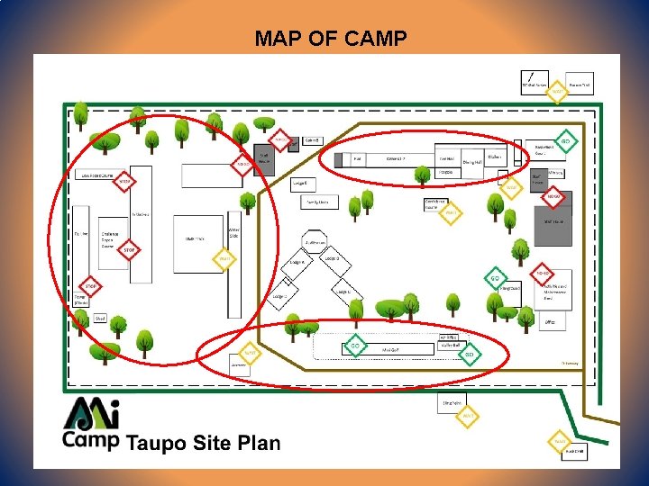 MAP OF CAMP 